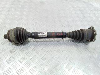 полуось передняя левая (приводной вал, ШРУС) Audi A4 B6 2000, 2.0 л., бензин, 8E0407271AG