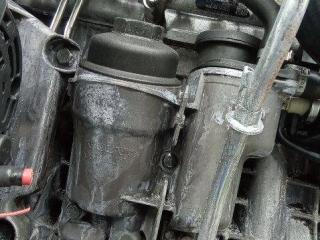 корпус масляного фильтра Volvo V70 2 поколение 2004, 2.4 л., дизель, АКПП, 08642839
