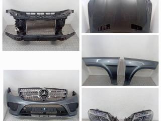 передняя часть (ноускат) в сборе Mercedes-Benz GLS-Класс X166 2018, A1669062903, A1669063003
